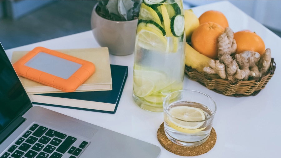 daily detox routine supported by Live Blood